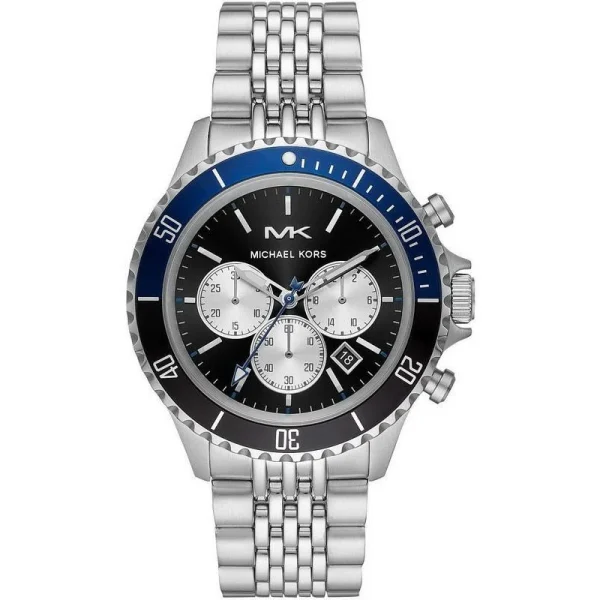 Michael Kors Bayville Chronograph MK8749 - Black Blue Men's Watch in Bangladesh