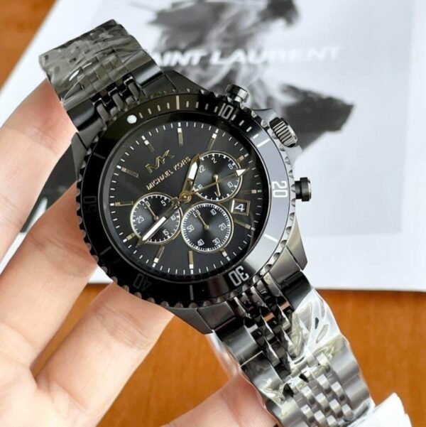Michael Kors Bayville Chronograph MK 8725 - Full Black | Authentic Watches in Bangladesh