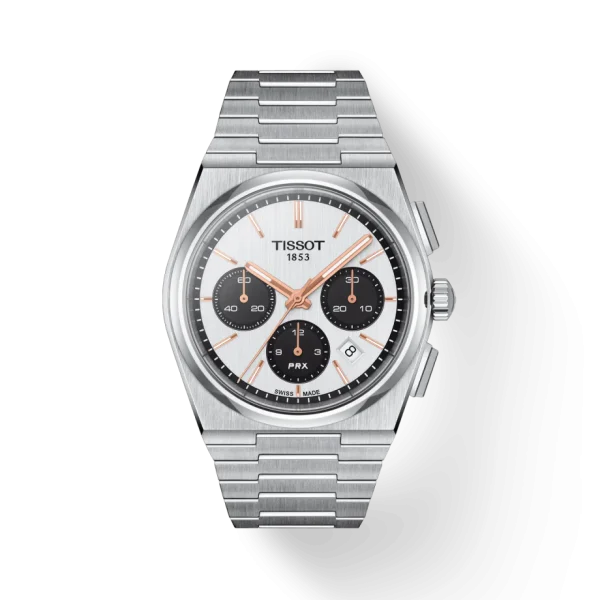 TISSOT PRX Chronograph White Dial Men's Watch in Bangladesh