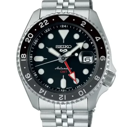 Seiko 5 Sports GMT SSK001K1 Men's watch in bangladesh || Black Jublee Chain