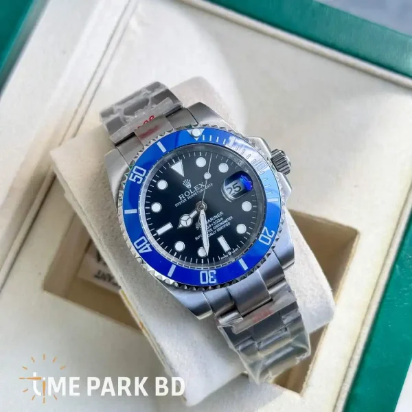 Rolex Submariner - Blue Bezel-Black Watch Phase | Buy Rolex watch in Bangladesh