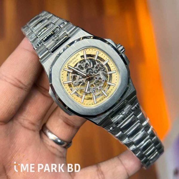 Patek Philippe | Nautilus | 5711 Skeleton Cream Dial | U1 Factory In Bangladesh