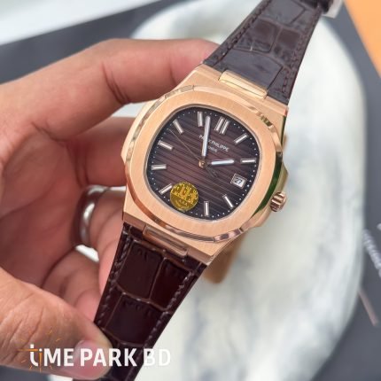 Patek Philippe Nautilus 5711R Rose Gold Men's Watch – Luxury Watch in Bangladesh