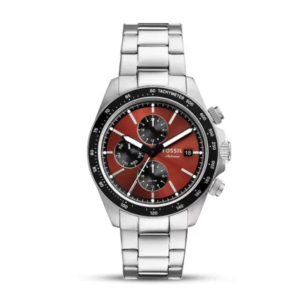 Fossil Autocross Multifunction Red Dial Men’s Watch- BQ2895