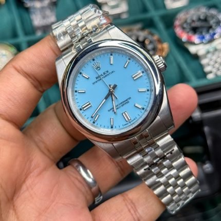 Rolex Oyester Perpetual | Jublee chain Tiffany Dial