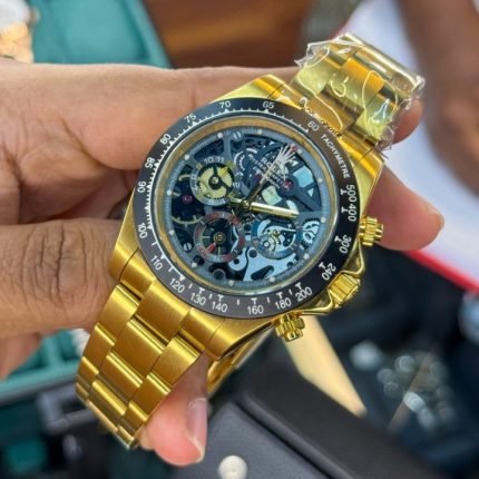 Rolex Daytona | Full gold skeleton vibe edition | Chronograph