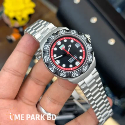 Tag Heuer Formula 1 | Solargraph | Steel Bracelete with Black Dial