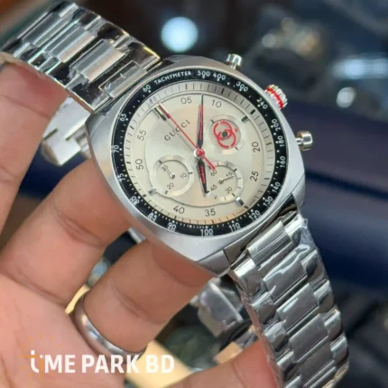 Gucci Interlocking 41mm | Steel | Chronograph Grey