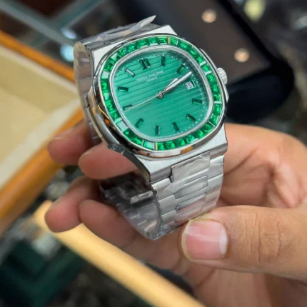 Patek Philippe Nautilus | AAA Grade | Green stone