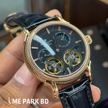 Patek Philippe Double Tourbillon | Rose Gold Black Dial