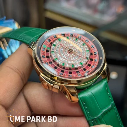 Jacob & Co. Casino Tourbillon | Stone edition | Green belt