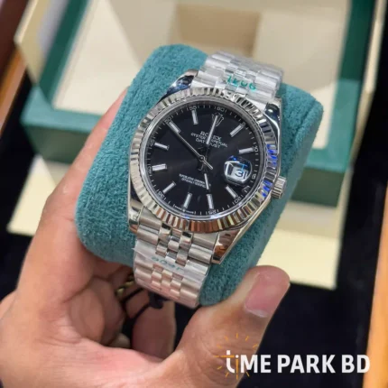 Rolex Date-Just Black Dial | U1 Facotry | Automatic Movemetn | Euro Grade