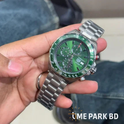 Tag Heuer formula 1 caliber 16 chronograph green caz2016 | AAA