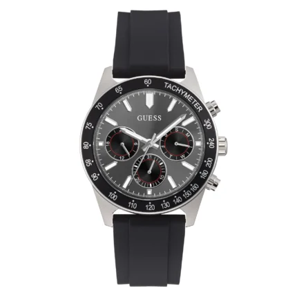 Guess Men's Watch Black Tone Case Quartz GW0332G1