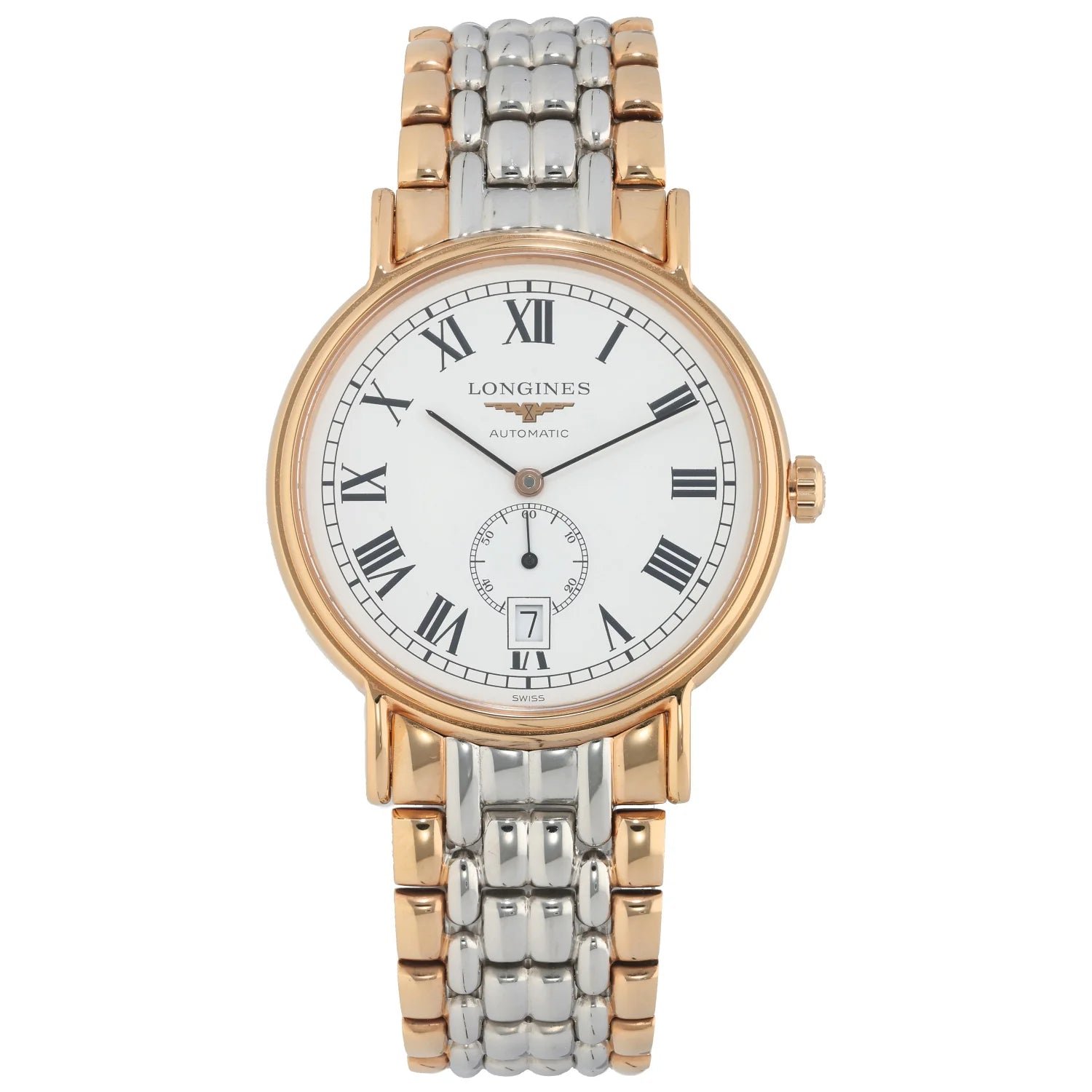 2ed7d0982b350e633943391eab433ed7.jpg Longines Presence Automatic Two-Tone Stainless Steel Chain Men’s Watch