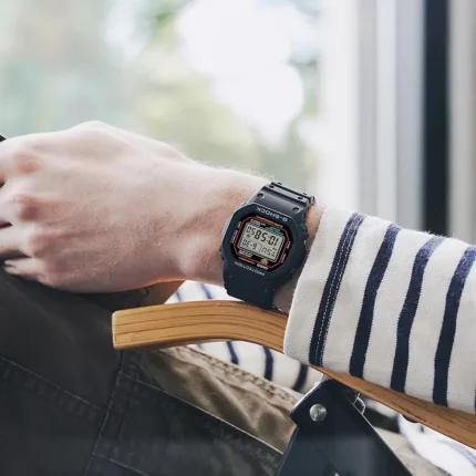 G-Shock DW-5600RL-1A side view
