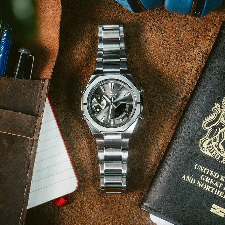 Edifice ECB-S10D-8ADF side view