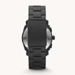 Fossil Machine FS4682 black stainless steel bracelet detail