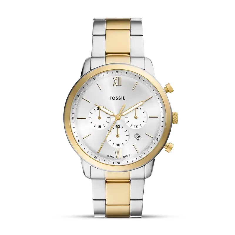 FS6112-main Fossil FS6112 Neutra Chronograph two-tone men's watch front view