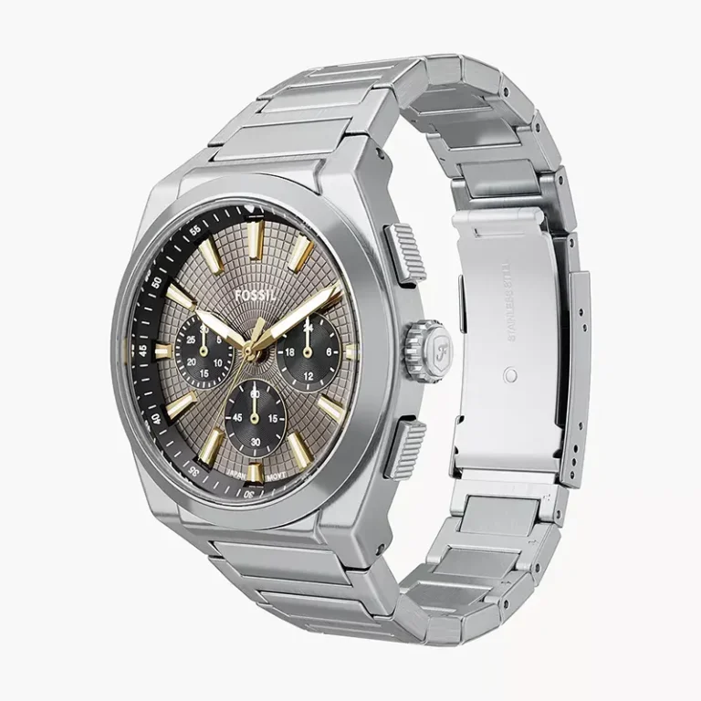 Fossil FS6128 Everett chronograph men's watch detail view