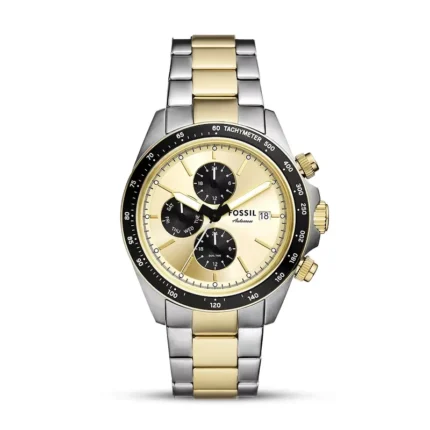 Fossil Autocross Multifunction Two-Tone Men's Watch front view