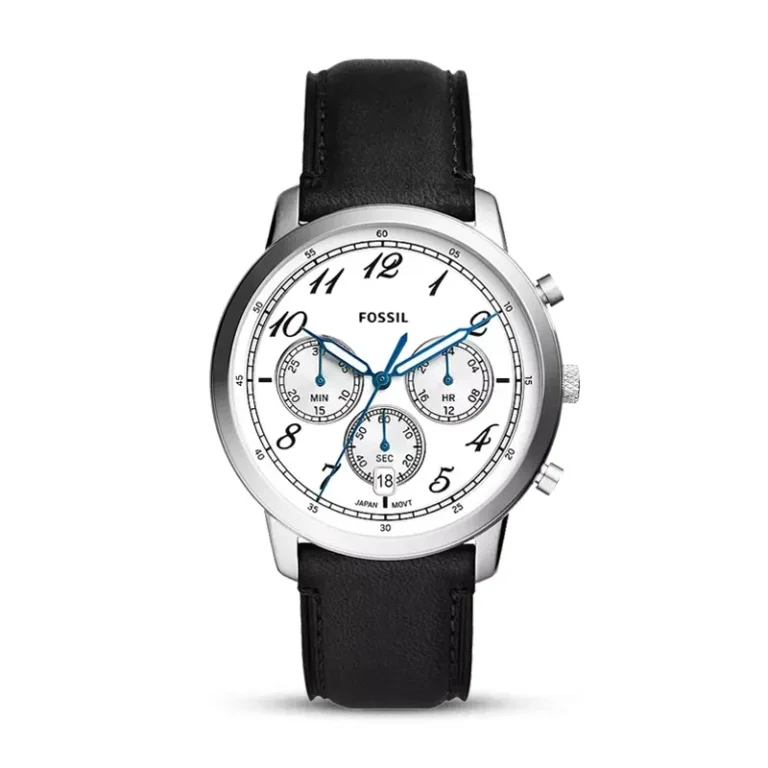 Fossil Neutra Chronograph White Dial Men's Watch front view