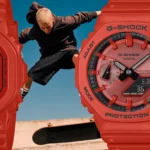 G-Shock GA-2100RRB-4A side view