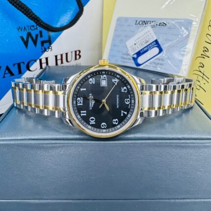 Longines Master “Prestige Time” Automatic Two-Tone Stainless Steel Chain Men’s Watch