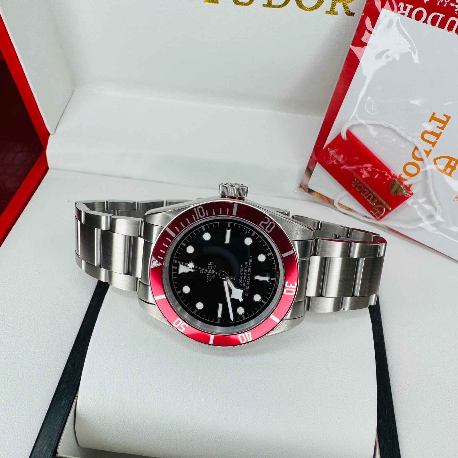IMG_E1697.jpg Tudor Black Bey 41mm Stainless Steel Chain Euro Grade Men’s Watch