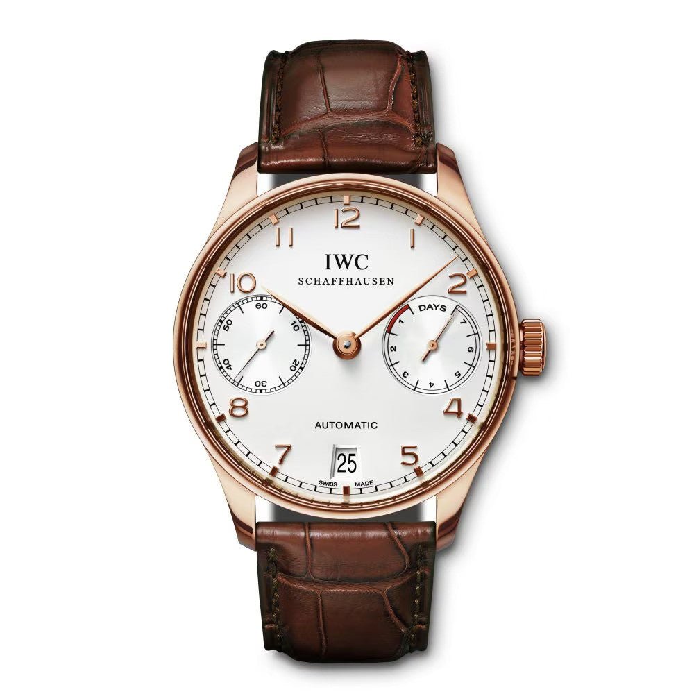 IWC.jpg IWC Portuguese Automatic IW500113 Genuine Leather Strap Swiss Grade Men’s Watch