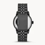 Fossil Townsman ME1136 black bracelet watch detail
