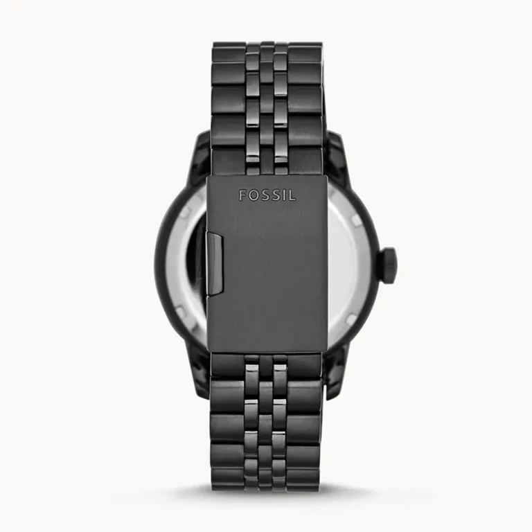 Fossil Townsman ME1136 black bracelet watch detail