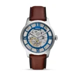 Fossil Townsman ME3267 automatic skeleton watch front view
