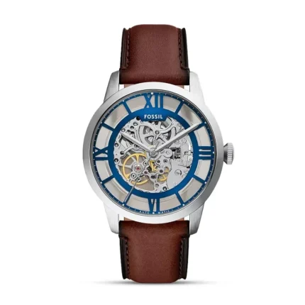 Fossil Townsman ME3267 automatic skeleton watch front view