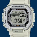 Casio MWD-110H-8AVDF, MWD-110H-8AV side view