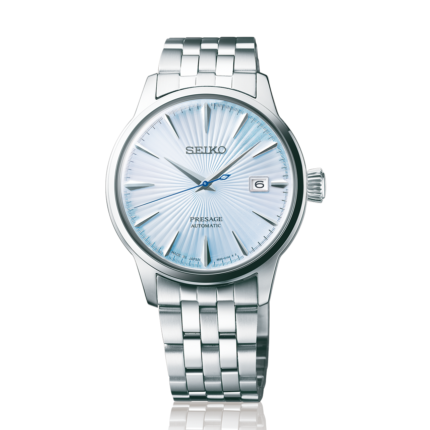Seiko Presage SRPE19 Cocktail Time Automatic Blue Dial Stainless Steel Men’s Watch