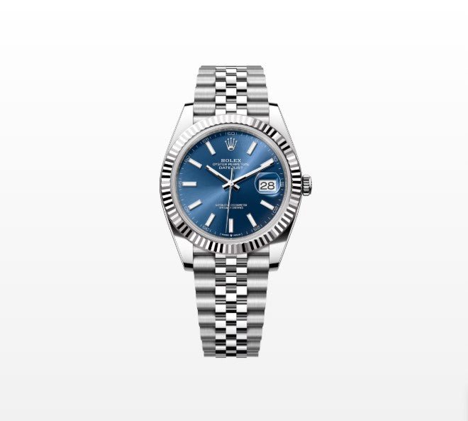 Rolex Datejust Ref: 126334-0002 Stainless Steel Blue Dial Jubilee Bracelet 41mm Swiss 1:1 Mirror Grade Men’s Watch