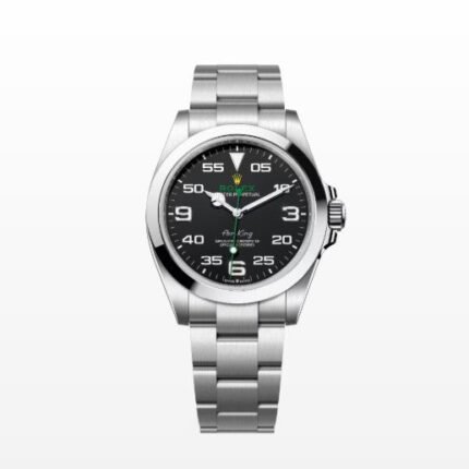 Rolex Air-King 40mm Ref: 126900-0001 Black Dial Swiss Grade 1:1 Oyster Chain Men’s Watch