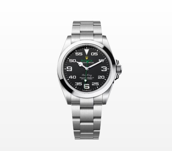 Rolex Air-King 40mm Ref: 126900-0001 Black Dial Swiss Grade 1:1 Oyster Chain Men’s Watch