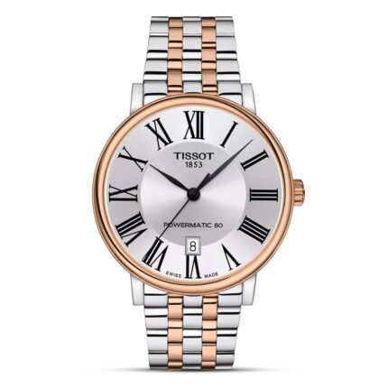 Tissot Carson Premium Powermatic 80 Two-Tone Quartz Stainless Steel Chain Men’s Watch
