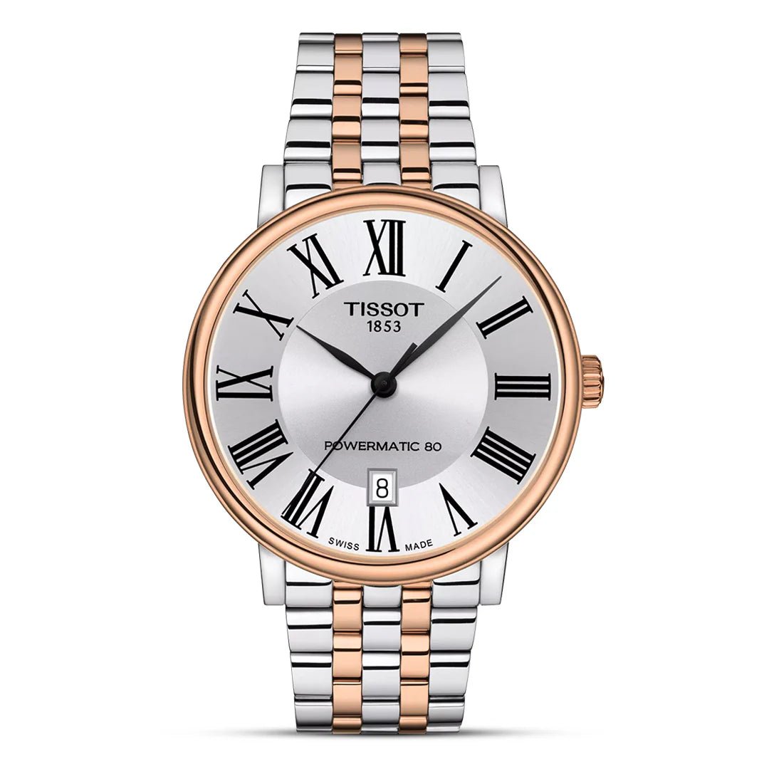 T122.407.22.033.00fs.jpg Tissot Carson Premium Powermatic 80 Two-Tone Quartz Stainless Steel Chain Men’s Watch