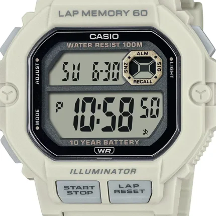 Casio WS-1400H-8AVDF side view