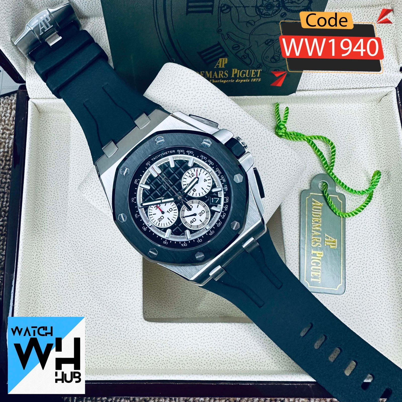 WW1940_1.jpg Audemars Piguet Royal Oak Offshore Chronograph Quartz Silicone Strap Men’s Watch