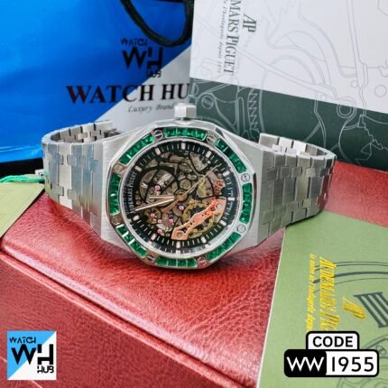 Audemars Piguet Royal Oak Double Balance Wheel Openworked Automatic Skeleton Stainless Steel Men’s Watch
