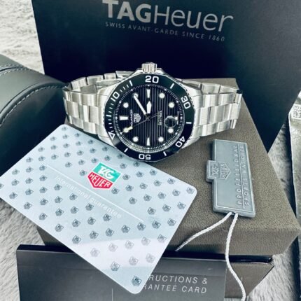 Tag Heuer Aquaracer 300M Automatic Ceramic Bezel Men’s Stainless Steel Chain Watch