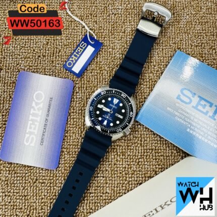 SEIKO King Turtle SRPD43 Silicone Strap Automatic Men’s Watch