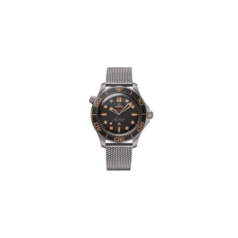 Omega Seamaster Diver 300M 007 Edition “No Time To Die” 210.90.42.20.01.001 Titanium Dial 42mm Swiss Grade Men’s Watch