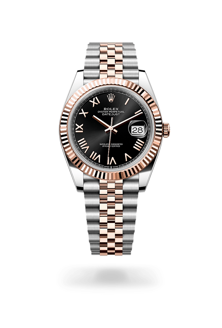 Rolex Datejust Ref:126331-0024 Oystersteel & Everose gold Two-Tone Dial Jubilee Bracelet 41mm Swiss Grade 1:1 Men’s Watch