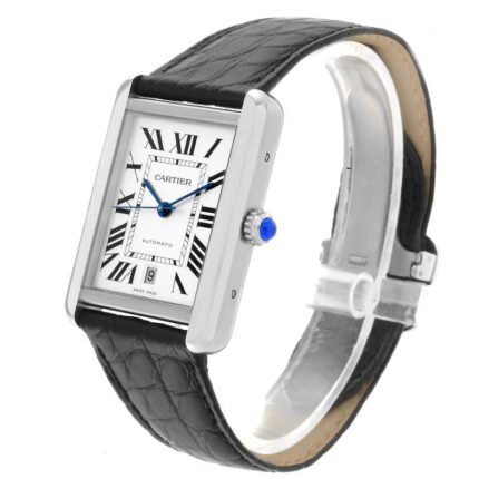 Cartier Tank Solo XL Automatic Stainless Steel Silver Case Euro Grade Men’s Watch