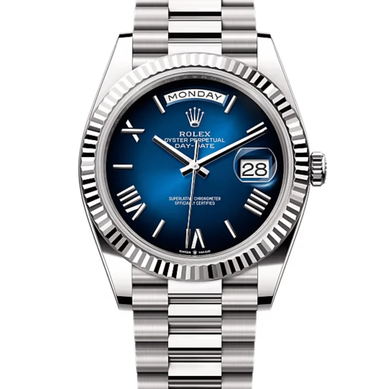Rolex Day-Date 40mm Ref: 228239-0076 Stainless Steel Chain Swiss Grade 1:1 Men’s Watch